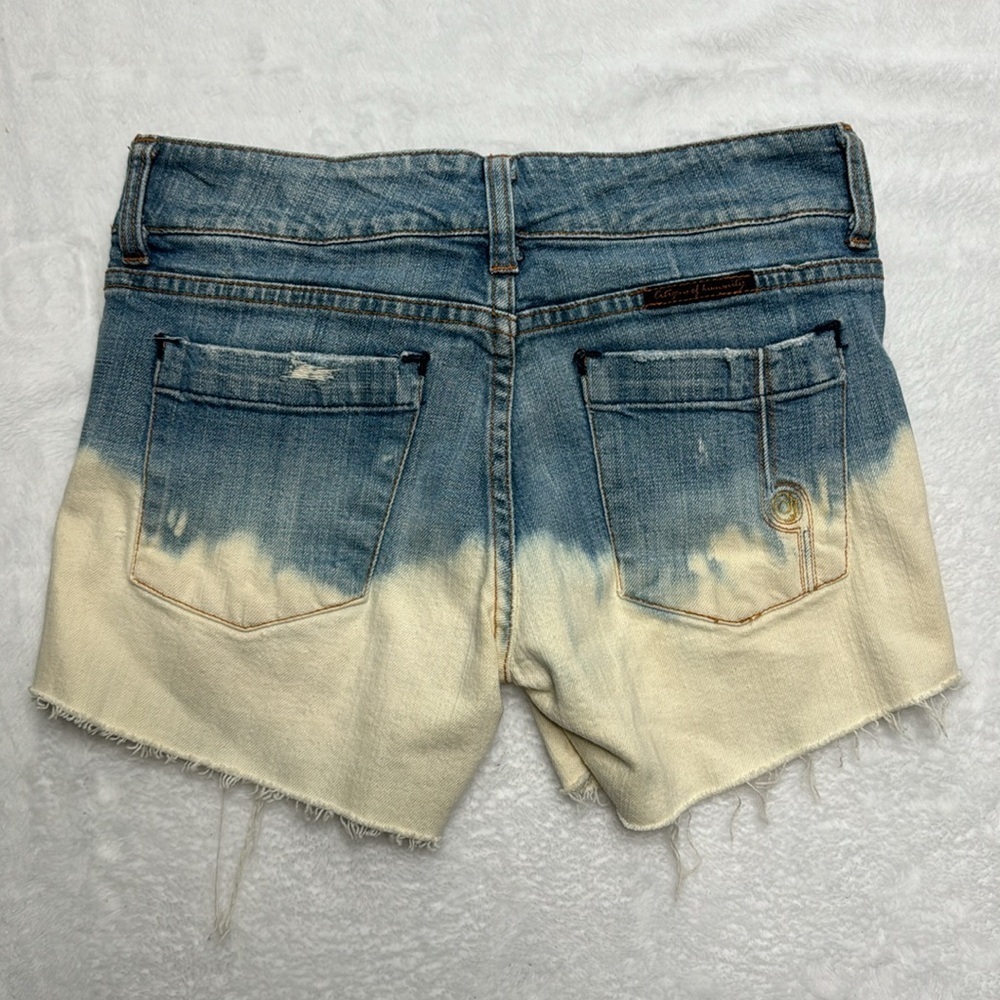 Citizens of humanity, cut off denim jeans shorts size 26 ambre bleached traveler - Picture 11 of 12